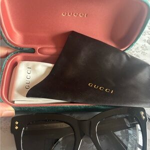Gucci Butterfly Black Sunglasses Frame